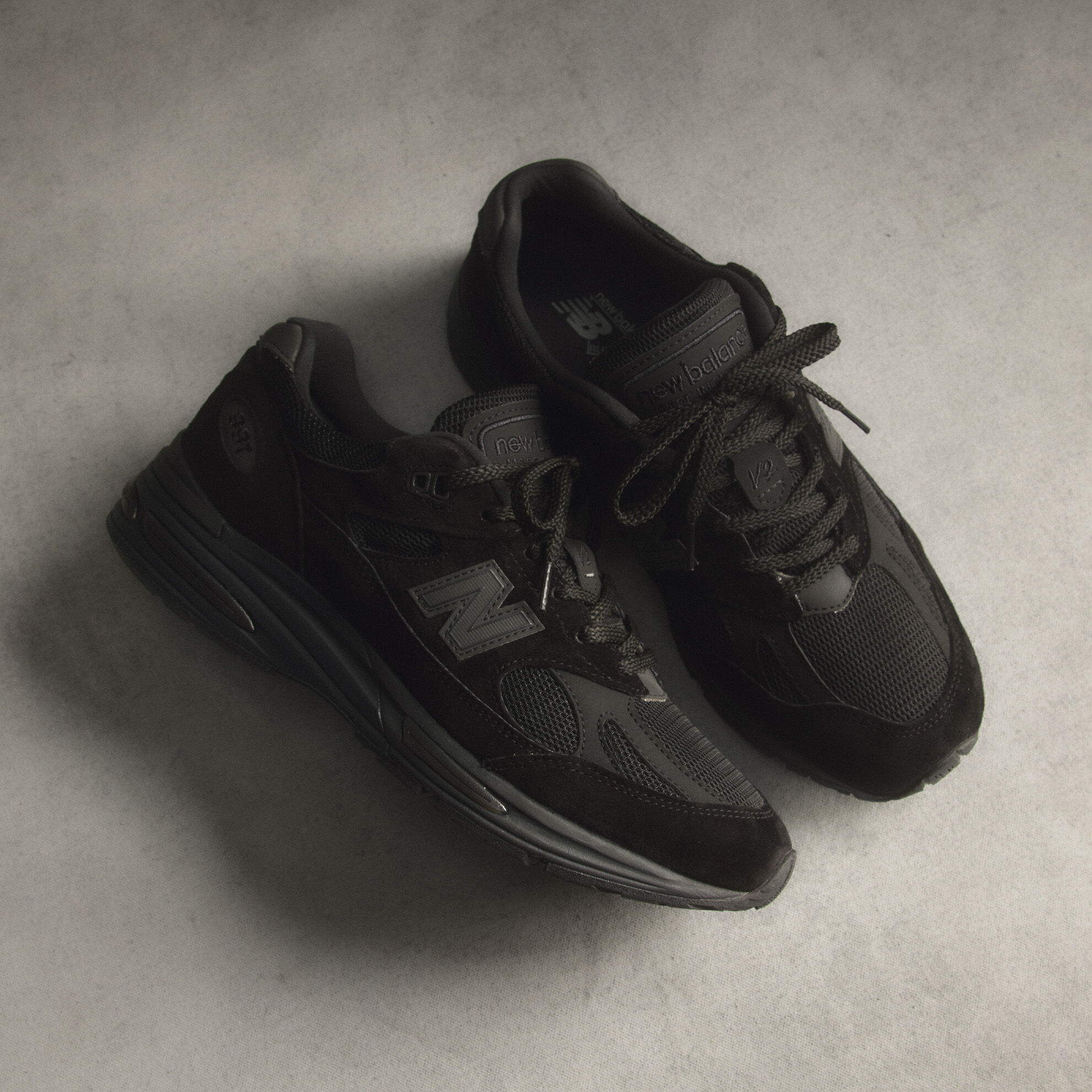 New Balance 991V2 Triple Black【28cm】 Unisex Made in UK 991v2 Shoes - New Balance